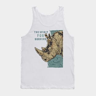 Rhinoceros Tank Top